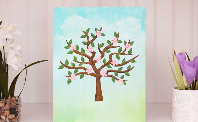 Painted Canvas Panel