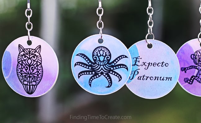 Harry Potter Party - Patronus Keychains