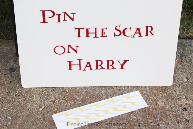 Harry Potter Party - Pin the Scar