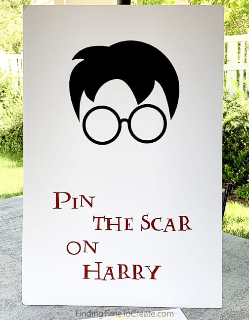 Harry Potter Pin The Scar Printable - Printable Word Searches