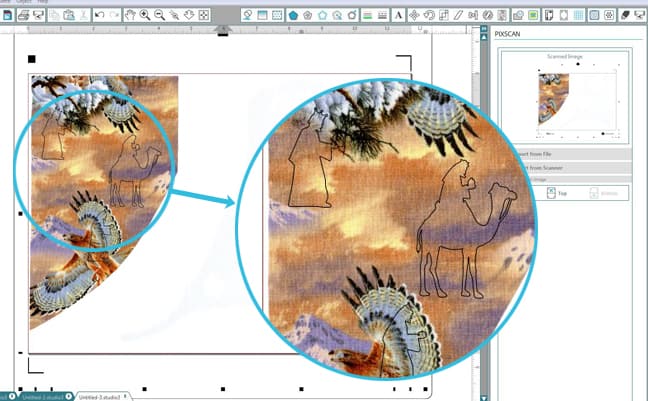 PixScan with Fabric Tutorial - Finding Time To Create