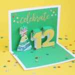 Pop-Up Birthday Card with Silhouette Studio - Finding Time To Create