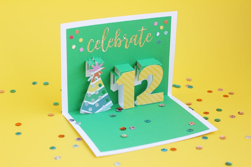 Pop-Up Birthday Card - Finding Time To Create