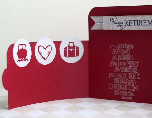 Retirement Bendy Card by Kelly Wayment