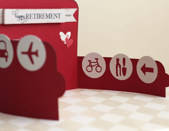 Retirement Bendy Card by Kelly Wayment