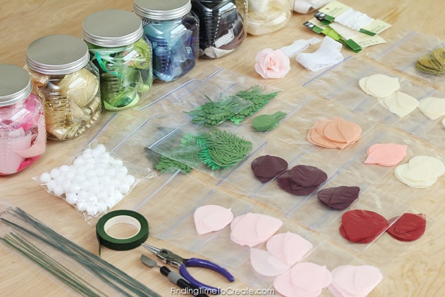 DIY Corsage & Boutinniere Party