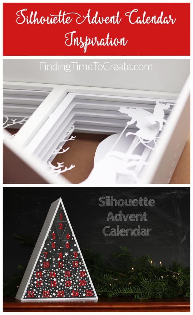 Silhouette Advent Calendar Inspiration - Finding Time To Create