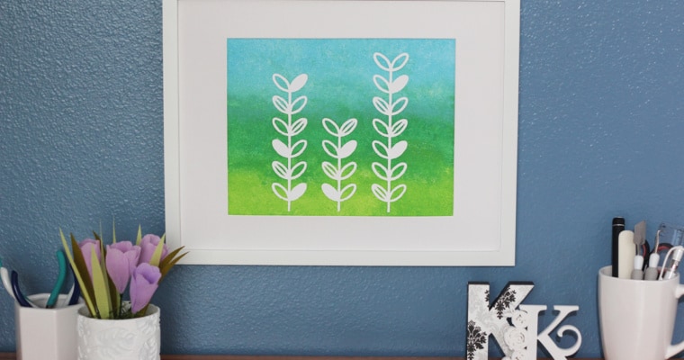 Stencil Art Zoom Class