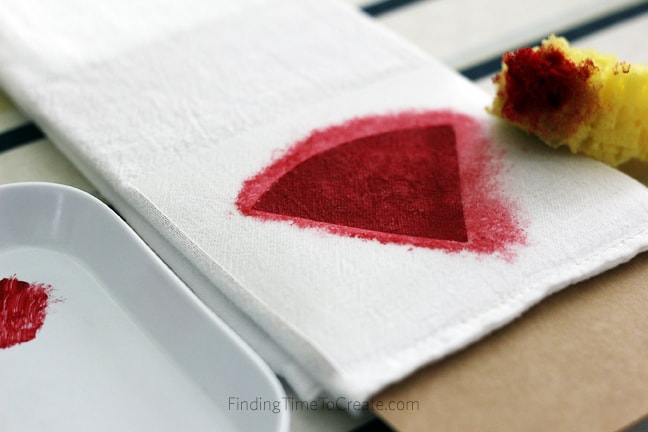 Watermelon dish towels - Finding Time To Create