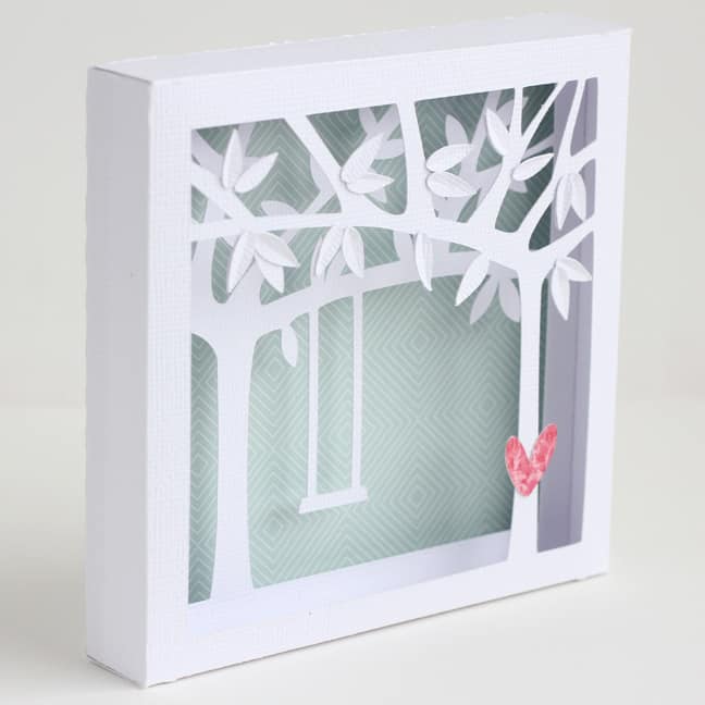 Swing in Tree Decor | Finding Time To Create