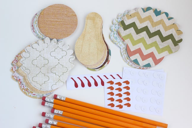 Turkey Pencil Topper