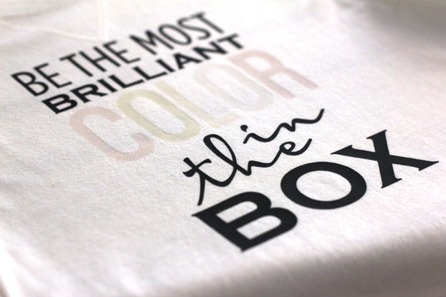 Most Brilliant Color - UV sensitive fabric inks