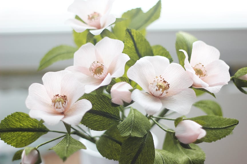 Lia Griffith's Master Class - wild roses