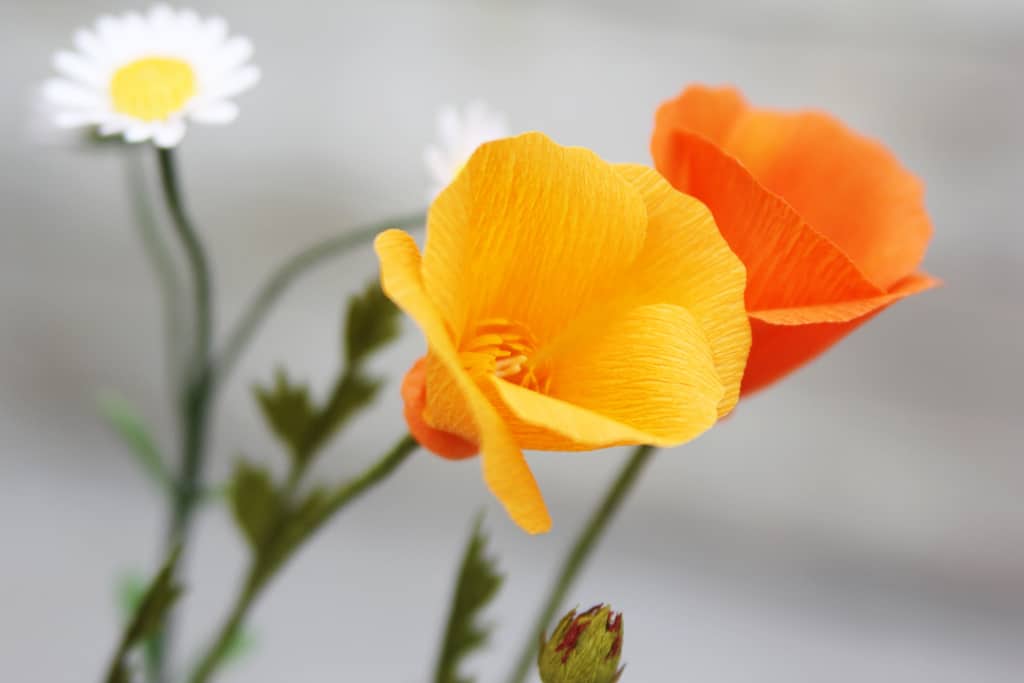 Handmade Paper Wildflowers - Finding Time To Create