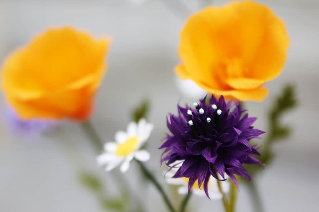 Handmade Paper Wildflowers - Finding Time To Create