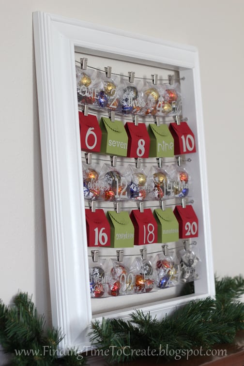 Silhouette Advent Calendar - Finding Time To Create