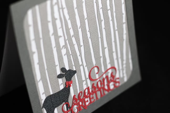 Season's greetings christmas card