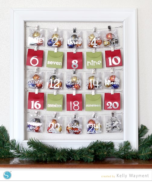 Silhouette Advent Calendar - Finding Time To Create