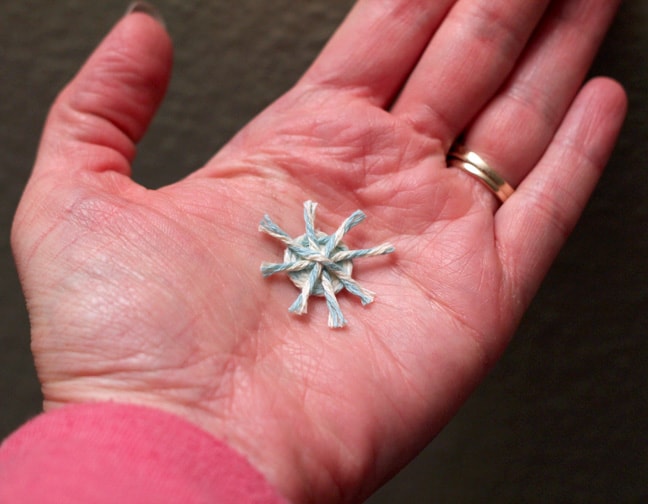 Winter Birthday Card - paper pieced penguin