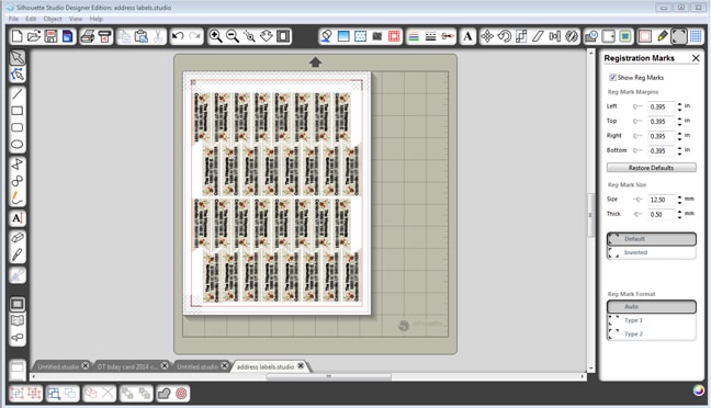 Address labels in google sheets