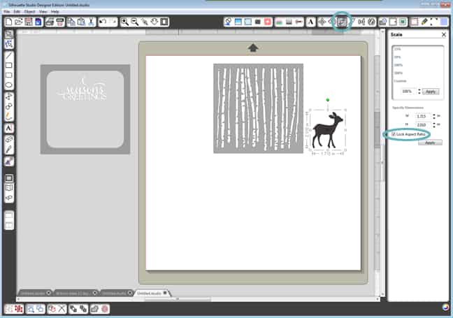 Season's greetings christmas card