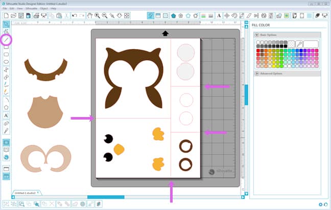 Multi layer stencil DIY shirt