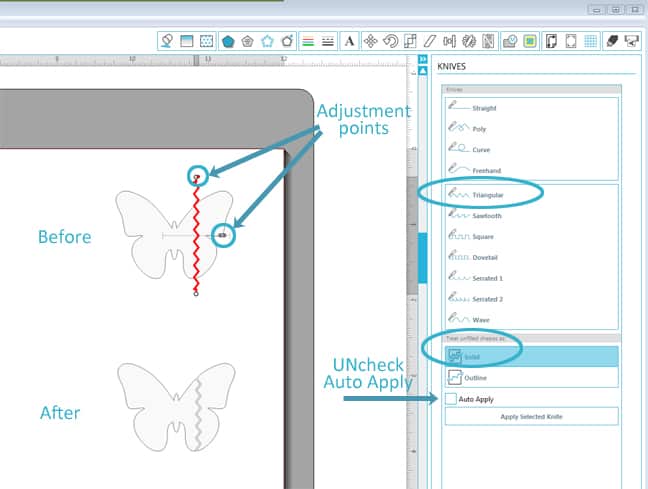 Thank You Card with Two-Toned Shapes by Kelly Wayment