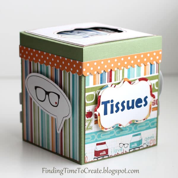 Tissue box cover
