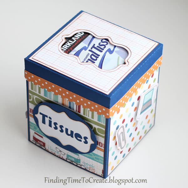Tissue box cover