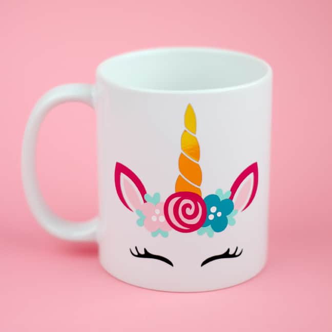 Unicorn Vinyl Mug